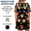 Custom Photo Dear Mom Great Job We're Awesome Thank You - Birthday, Loving Gift For Mum, Mother, Grandma - Personalized Women's Sleep Tee