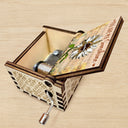 Nana, Mom, Auntie You Are My Sunshine - Birthday, Loving Gift For Mother, Grandma, Grandmother - Personalized Spin Button, Hand Crank Music Box