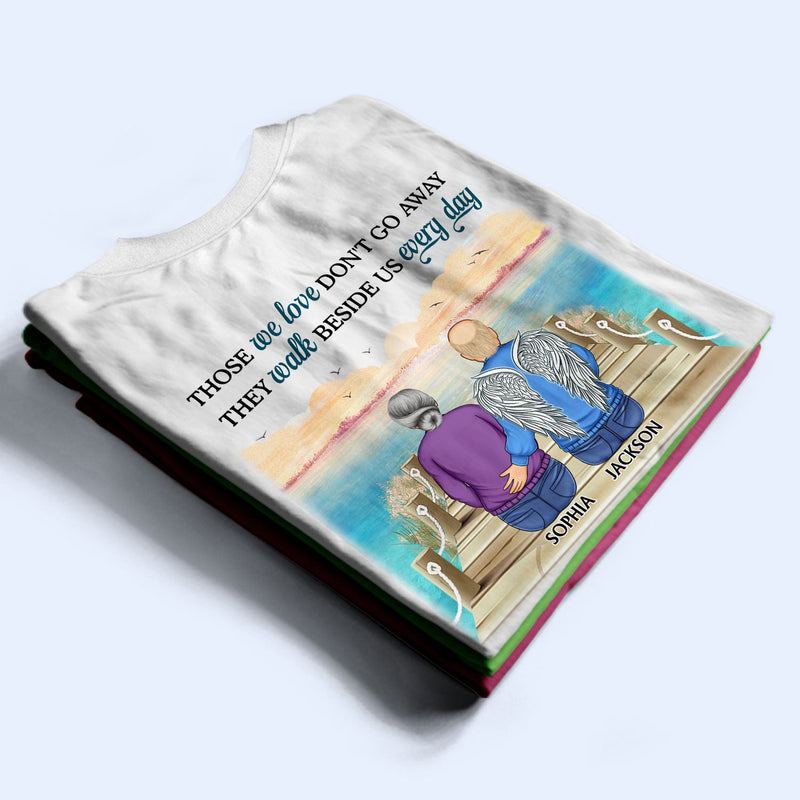 Je suis toujours avec toi - Cadeau commémoratif pour la famille, les amis, les frères et sœurs - T-shirt personnalisé