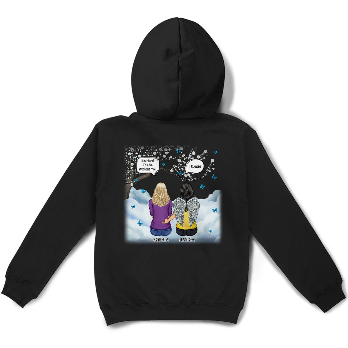 I Miss You I Know - Memorial Gift For Family, Friends, Siblings - Personalized T Shirt