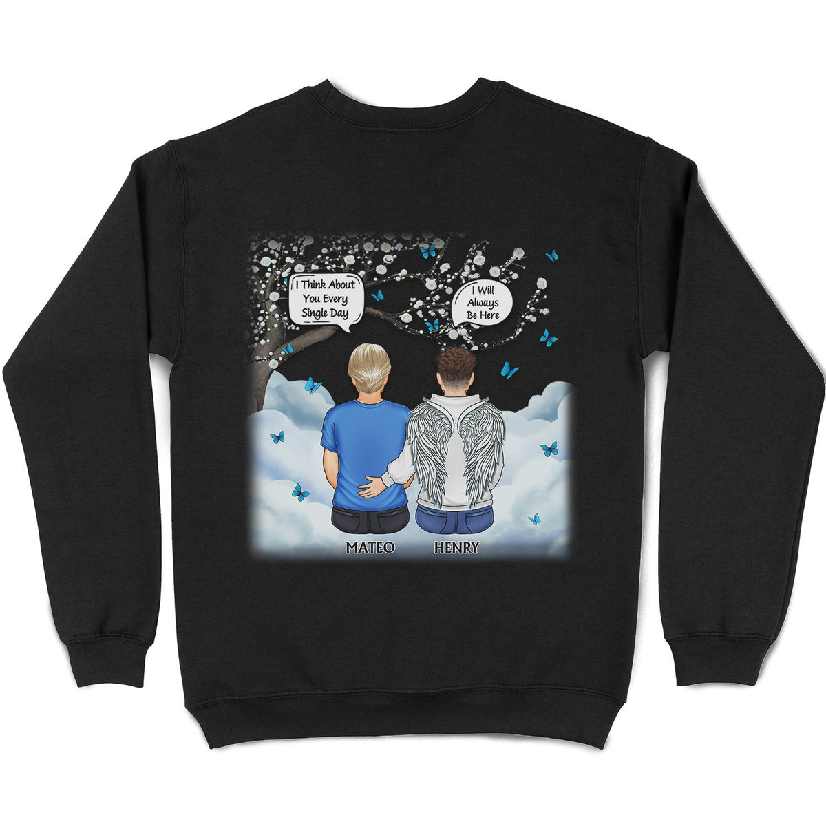 I Miss You I Know - Memorial Gift For Family, Friends, Siblings - Personalized T Shirt