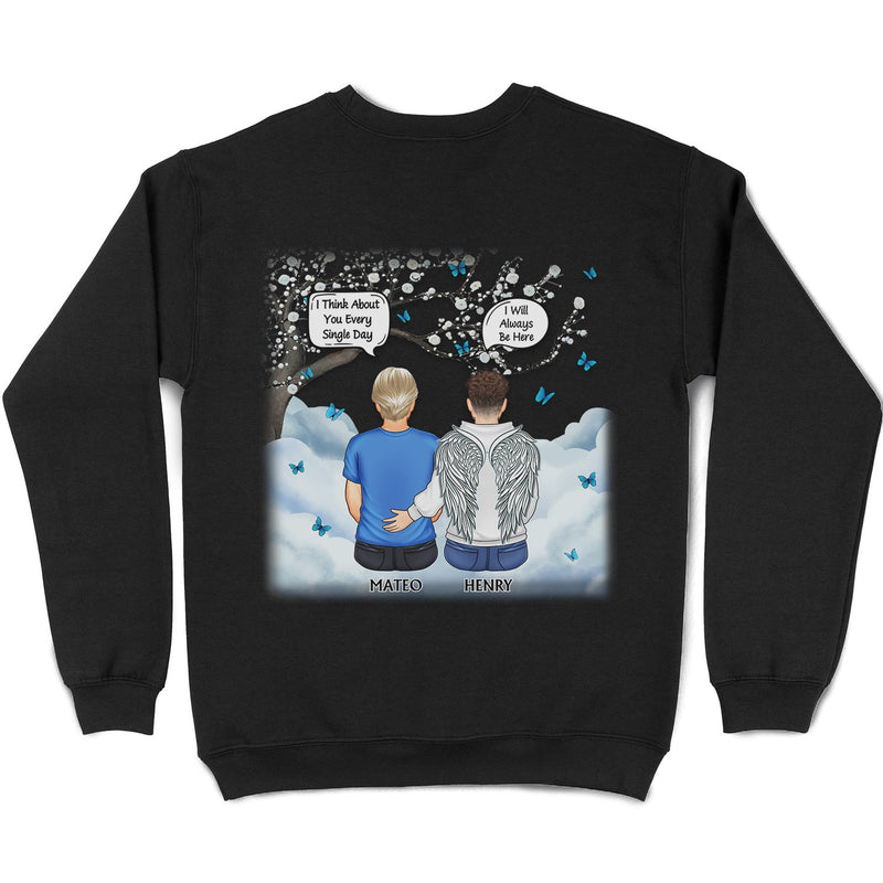 I Miss You I Know - Memorial Gift For Family, Friends, Siblings - Personalized T Shirt