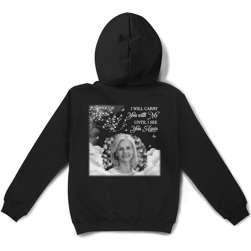 Custom Photo I'm Always With You - Memorial Gift For Family, Friends, Siblings - Personalized T Shirt