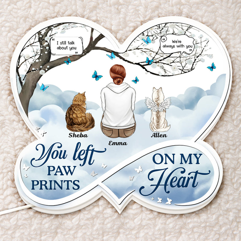 If Love Could Have Saved You - Memorial Gift For Pet Lovers, Dog Mom, Dog Dad, Cat Mom, Cat Dad - Personalized Custom Shaped Light Box