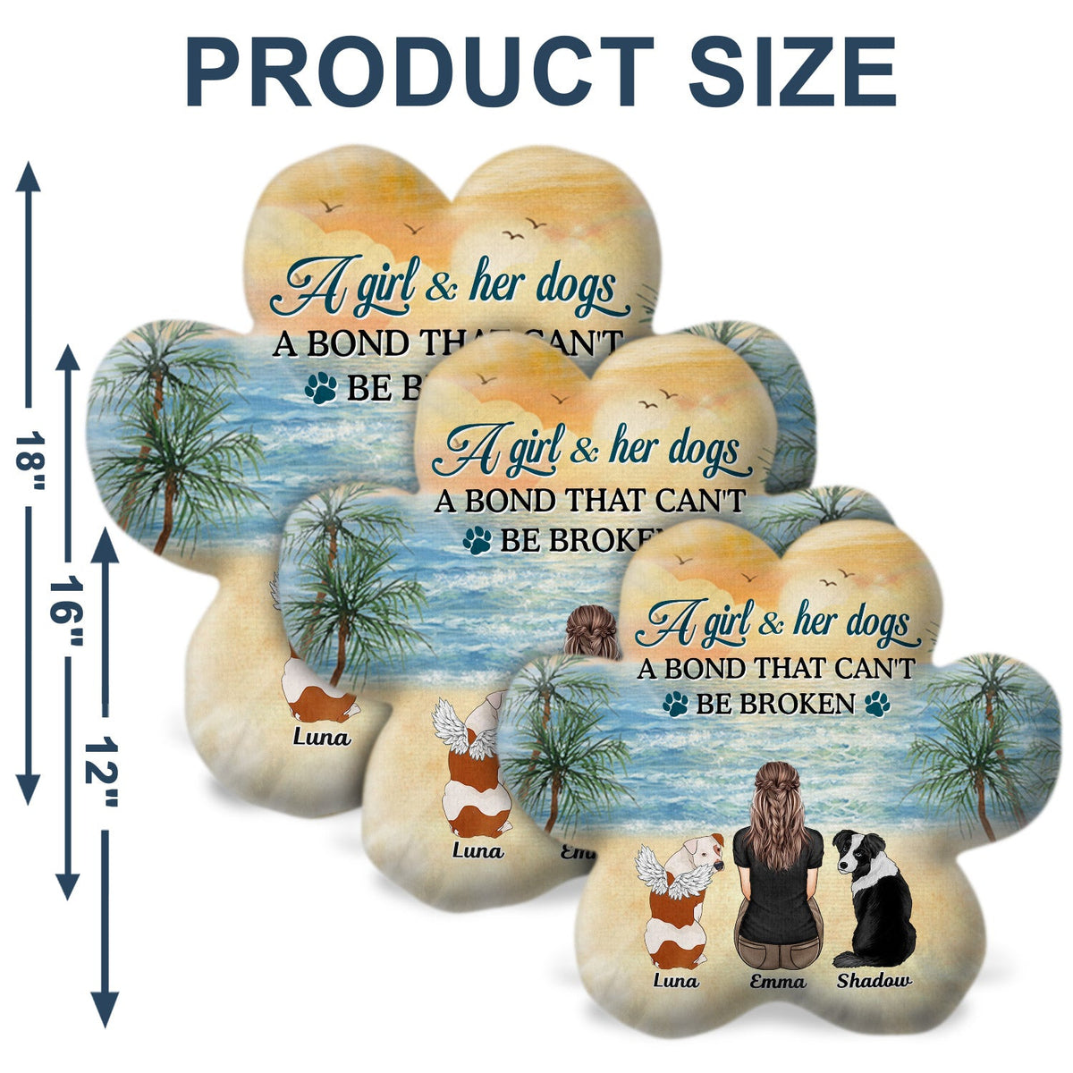 If Love Could Have Saved You - Memorial Gift For Pet Lovers, Dog Mom, Dog Dad, Cat Mom, Cat Dad - Personalized Paw Shaped Pillow