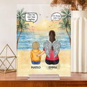 I Miss You I Know - Memorial Gift For Family, Friends, Siblings - Personalized Vertical Rectangle Acrylic Plaque