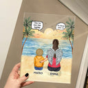 I Miss You I Know - Memorial Gift For Family, Friends, Siblings - Personalized Vertical Rectangle Acrylic Plaque