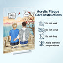 I Miss You I Know - Memorial Gift For Family, Friends, Siblings - Personalized Vertical Rectangle Acrylic Plaque