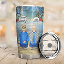 Tu me manques, je sais ! Cadeau commémoratif pour la famille, les amis, les frères et sœurs - Gobelet personnalisé