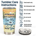 Tu me manques, je sais ! Cadeau commémoratif pour la famille, les amis, les frères et sœurs - Gobelet personnalisé