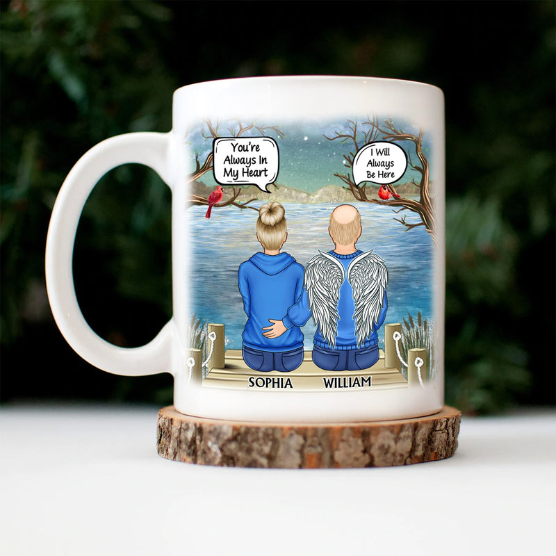 I Miss You I Know - Memorial Gift For Family, Friends, Siblings - Personalized Mug