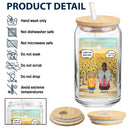 I Miss You I Know - Memorial Gift For Family, Friends, Siblings - Personalized Clear Glass Can