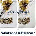 First Mom Now Grandma - Gift For Mothers, Grandmas, Aunties - Personalized Fleece Blanket, Sherpa Blanket