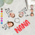 Custom Photo Nana, Mom, Auntie - Birthday, Loving Gift For Mother, Grandma, Grandmother - Personalized Acrylic Tag Keychain