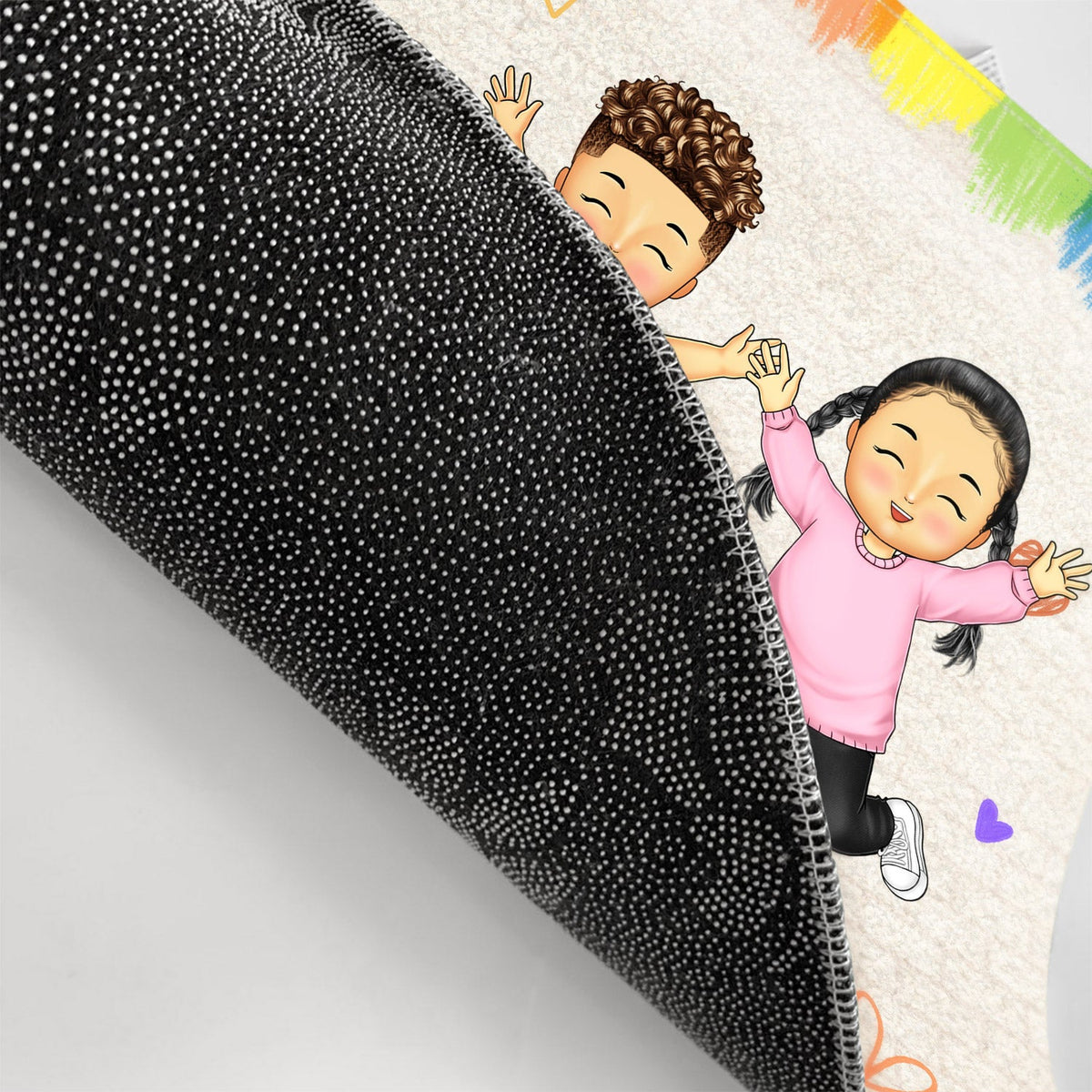 Il n'y a pas d'endroit comme la maison de grand-mère et grand-père - Cadeau pour grands-parents, parents - Paillasson personnalisé