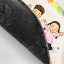 Il n'y a pas d'endroit comme la maison de grand-mère et grand-père - Cadeau pour grands-parents, parents - Paillasson personnalisé