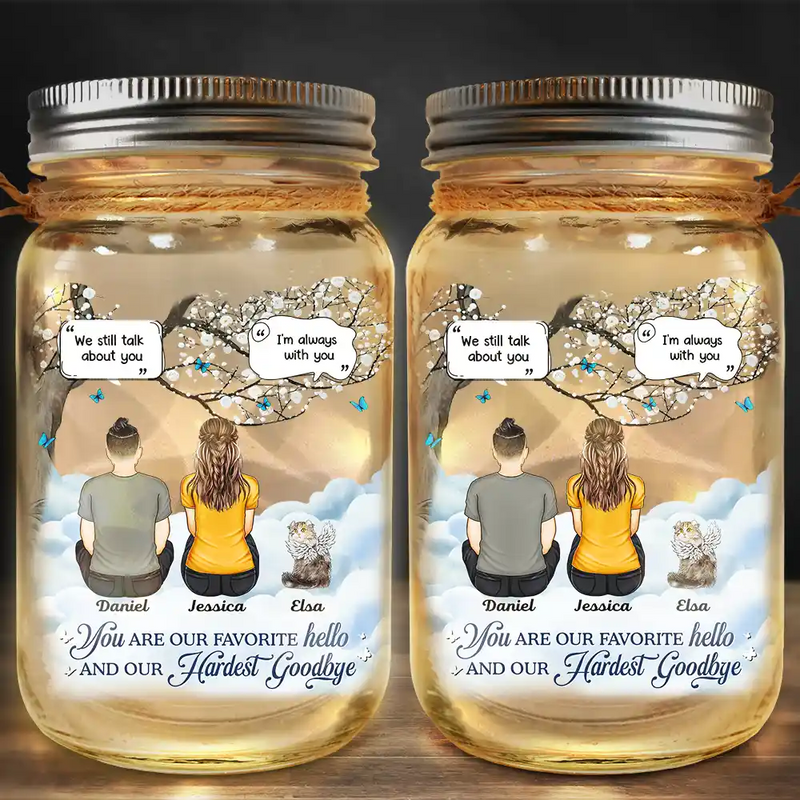 If Love Could Have Saved You, You Would Have Lived Forever - Personalized Mason Jar Light