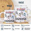 Happy Father's Day Your Swimming Champion - 3D Inflated Effect Printed Mug, Personalized White Edge-to-Edge Mug