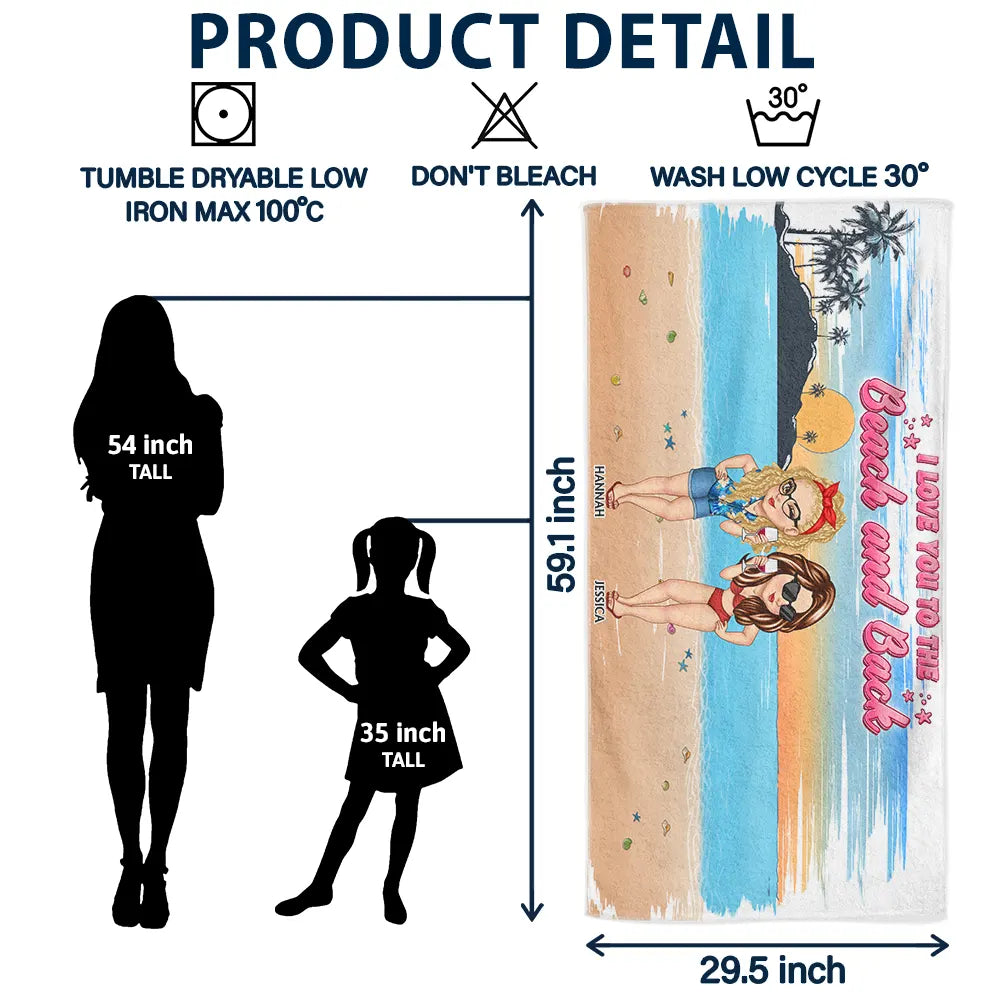 Girls Trip Let The Shenanigans Begin - Personalized Beach Towel