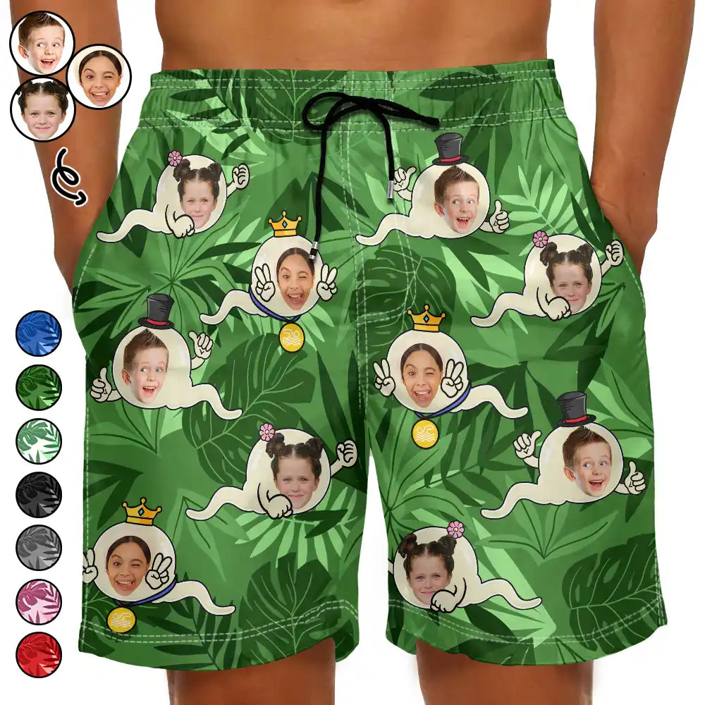 Custom Photo Summer Beach Short - Personalized Unisex Beach Shorts