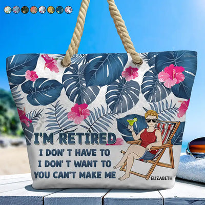 Retirement Beach Bag