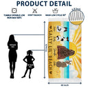 All I Need Is My Dogs And The Beach - Personalized Turkish Beach Towel