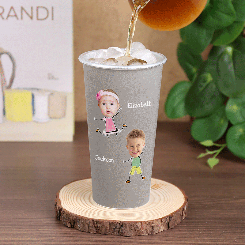 Custom Photo This Cup Belongs To The World's Best Dad - Personalized Aluminum Color Changing Cup