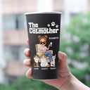 The Catfather The Catmother - Personalized Aluminum Color Changing Cup