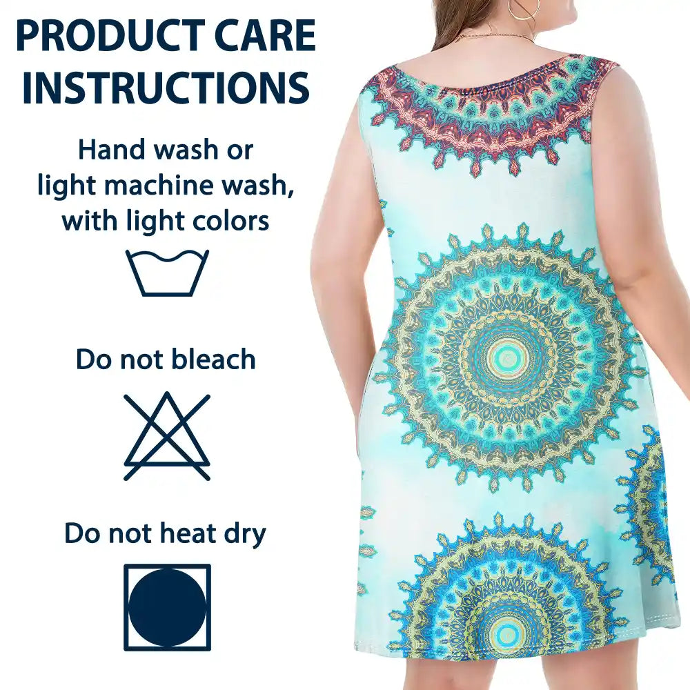 This Grandma Belongs To - Personalized Sleeveless Tank Dress