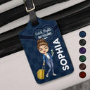 Catch Flights Not Feelings - Personalized Luggage Tag