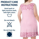 Dog Mom Dog Mum Dalmatian Dots - Personalized Sleeveless Tank Dress