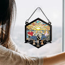 Making Memories One Campsite At A Time - Personalized Window Hanging Suncatcher Ornament
