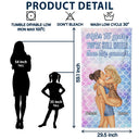 Couple s'embrassant après des années plus chaudes que cet été - Serviette de plage personnalisée