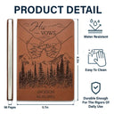 Wedding Couple Bride & Groom Vows - Personalized Leather Journal