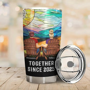 You And Me We Got This Day And Night - Personalized Tumbler