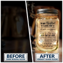 To My Bestie I Love You Because I Know - Personalized Mason Jar Light