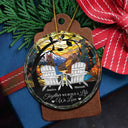 Christmas You & Me We Got This Till Our Last Breath - Personalized Circle Glass Ornament