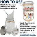 The Greatest Gift Our Parents Gave Us Was Each Other - Personalized Mason Jar Light