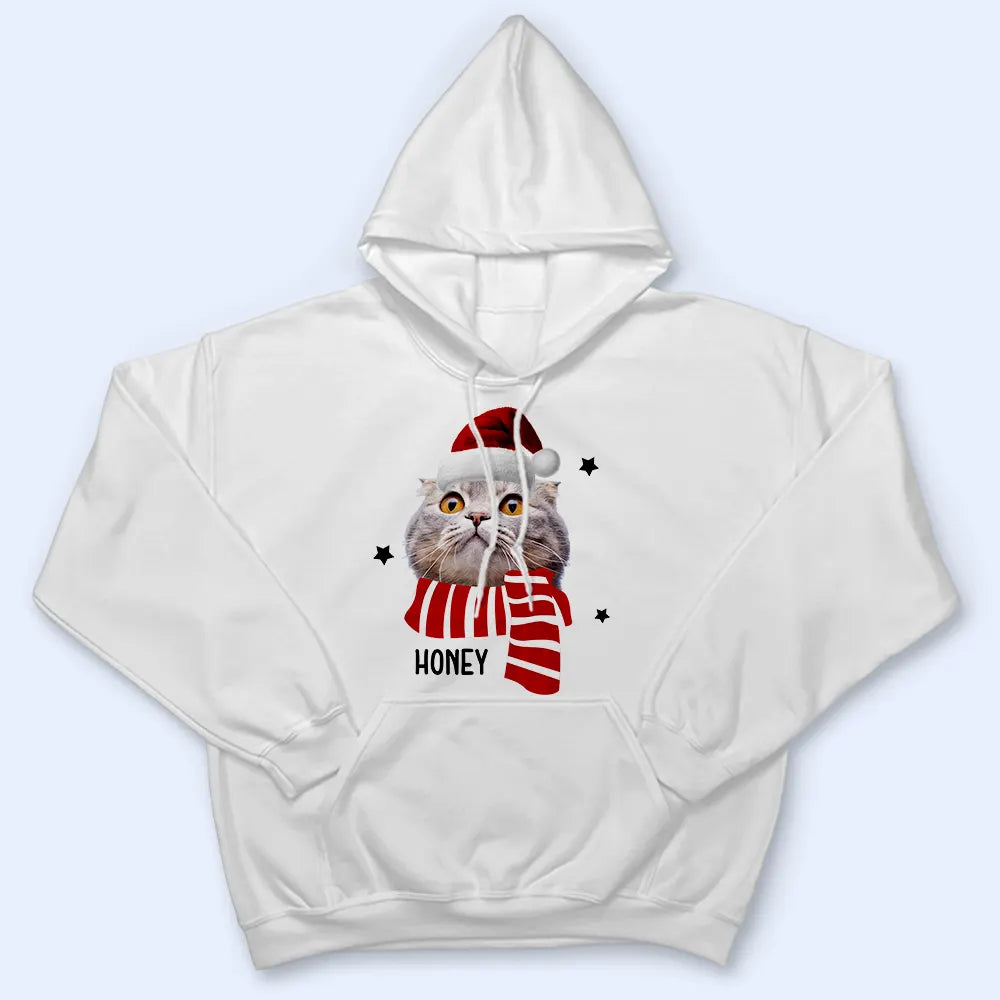 Christmas,Custom Photo,Pet Lovers,Dog Lovers,Cat Lovers,Happy - Custom Photo I Love My Dog Cat - Personalized Loungewear Set