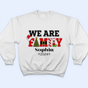 Family - Custom Photo Family Christmas Making Memories Together - Personalized Loungewear Set