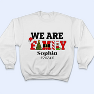 Family - Custom Photo Family Christmas Making Memories Together - Personalized Loungewear Set