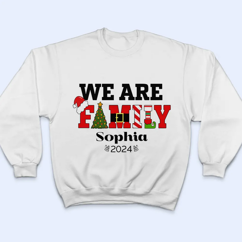Family - Custom Photo Family Christmas Making Memories Together - Personalized Loungewear Set