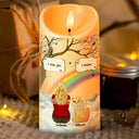 Dog Lovers, Dog Mom, Pet Lovers, Memorial, Cat Lovers - I Miss You Memorial Dog Cat Memorial - Personalized Flameless LED Candle
