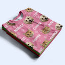 Dog Lovers,Pet Lovers,Cat Lovers,Happy - Custom Photo Funny Pet Face Pattern Dog Cat Family - Personalized Full Print T Shirt