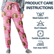 Gift For Mother,Mom - Daughters (Adult),Gift For Grandma,Funny,Gift For Women - Custom Photo My Favorite Child Funny Children Mom Dad - Personalized Pajama Pants