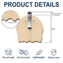 Oops I Mean Happy Retirement - Personalized Custom Shaped Car Visor Clip