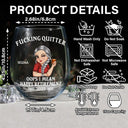 Retirement,Gift For Grandparents,Parents,Gift For Yourself,Gift For Men,Gift For Women,Gifts For Colleagues -Oops I Mean Happy Retirement Turban Woman - Personalized Stemless Wine Glass
