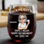 Retirement,Gift For Grandparents,Parents,Gift For Yourself,Gift For Men,Gift For Women,Gifts For Colleagues -Oops I Mean Happy Retirement Turban Woman - Personalized Stemless Wine Glass
