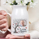 Memorial, Gift For Grandparents, Parents, Gift For Sibling, Family - Custom Photo Memorial I'm Always With You - Personalized Ceramic Flower Vase