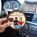 Love,Gift For Couples,Gift For Husband,Gift For Wife,Gift For Boyfriend,Gift For Girlfriend - Drive Safe I Love You Backside Couples - Personalized Custom Shaped Car Visor Clip